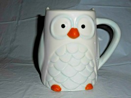 TAG Owl Mug Cup Glass Blue 3D Ceramic Novelty Coffee Tea Cocoa Dishwasher Safe - £10.56 GBP