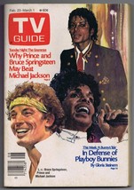 ORIGINAL Vintage February 23 1985 TV Guide No Label Michael Jackson Spri... - $19.79