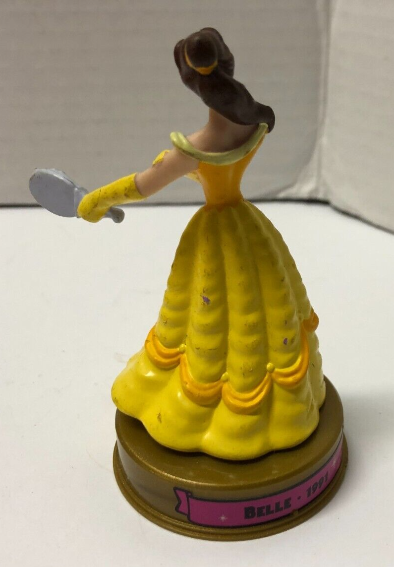 DISNEY 100 YEARS OF MAGIC McDonalds 2002 Happy Meal Toy BELLE (1991) Item image 2