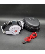 Monster Beats by Dr. Dre Solo HD Wired On-Ear Headphones White Works Par... - $33.77 CAD