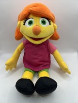 Seasam Street Julia Stuffed Plush Doll 12&quot; Hasbro Playskool Autistic Girl 2019” - £9.38 GBP