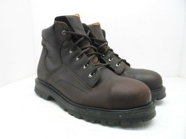 Timberland PRO Men&#39;s 6&quot; Magnus Steel Toe Work Boot 85591 Brown 12M - £67.22 GBP