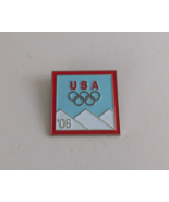 2006 Winter Olympics USA Enamel Lapel Hat Pin - £5.71 GBP