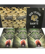 NFL New Orleans Saints Football Lot of 6 School Folders Military Camo Black - $7.90