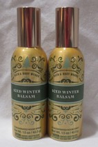 Bath &amp; Body Works Concentrated Room Spray Lot Set 2 ICED WINTER BALSAM h... - £23.51 GBP