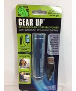 Blue Gear Up 2200 MAH Powerbank Portable Charger iPhone Android Micro USB - $87.91 MXN