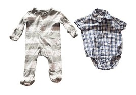 Baby Boy Clothing Lot 0-6M Cloud Island Carter’s Janie & Jack Mayoral 9pc image 7