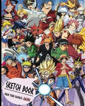 &quot;Anime Sketchbook: Blank Drawing Paper for Anime Manga Comics, Doodling ... - £10.66 GBP