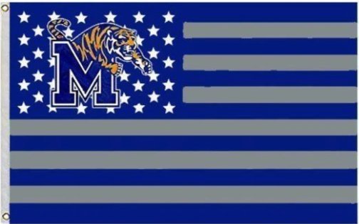 Houston Cougars Helmet Red USA Flag 3X5ft Banner Polyester with 2 Brass ... - $20.00