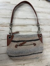 Purse Bag 30th Anniversary Limited Edition Beige Brown Crochet - $23.38