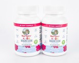Mary Ruths Kids Magnesium Hibiscus Calm Gummies 30ct Lot of 2 BB05/25 - £25.06 GBP
