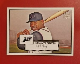 2007 Topps &#39;52 Delmon Young Rookie Rc #70 Tampa Bay Devil Rays Free Shipping - £1.44 GBP