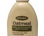 Kissable Daily Oatmeal Moisturizing Lotion   8 oz. Bottles - £5.50 GBP