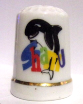 Shamu-Sea World Souvenir Thimble - £3.95 GBP