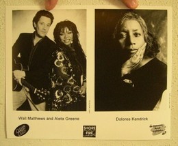 Dolores Kendrick Press Kit Photo Wall Matthews and Aleta Green - $26.99