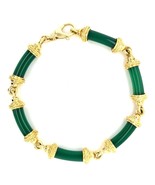 Authenticity Guarantee

18K Yellow Gold Polished Jadeite Link Bracelet 7.5” - €3.671,38 EUR