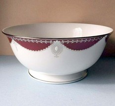 Lenox Marchesa Empire Pearl Wine Footed Serving Bowl 8.5&quot;W USA 56oz. New in Box - £75.84 GBP