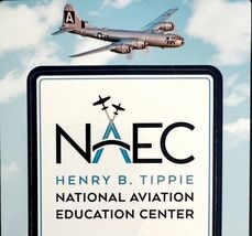 NAEC Henry Tippie Magnet Advertisement National Aviation Education Cente... - $185.08 MXN