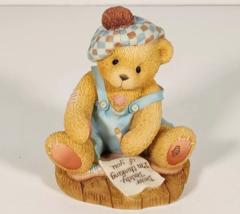 Cherished Teddies 476390 Far Apart Special Place Heart Kyle Bear Figurine 1998 - £7.19 GBP