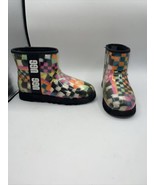 Women&#39;s  Ugg 1135530 Classic Clear Multicolor Mini Ankle Boots Shoes Size 8 - $58.41