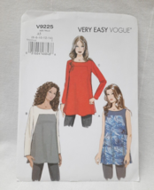 2016 Very Easy Vogue Sewing V9225 Misses&#39; Tunics ~3 Variations Size 6-8-... - $9.85