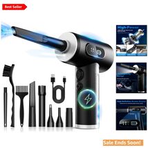 Electric Air Duster for Keyboard and Devices Adjustable Speed Cordless R... - $49.45