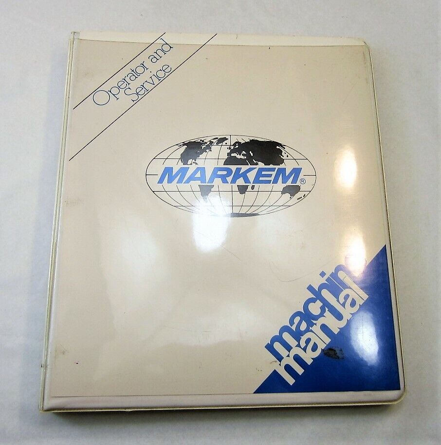 Markem Machine Manual Model U-1471 Operator &amp; Service Manual - $34.90