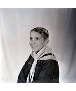 1950&#39;s Cute Young Cub Scout Lansing IL Photo B&amp;W Negative - £2.72 GBP