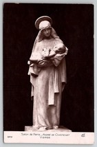 RPPC Beautiful Virgin Mary and Baby Jesus Salon de Paris Postcard B23 - £11.77 GBP