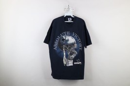 Vintage 90s Mens XL Faded Spell Out Dallas Cowboys Football Helmet T-shirt USA - £54.76 GBP