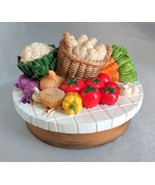 OUR AMERICA GIFT Cute Jar Candle Vegetable Harvest Garden Produce Topper - $9.70