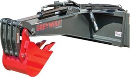 GreyWolf™ Skid Steer Backhoe Attachment - Made in USA - Free Freight - £2,192.00 GBP