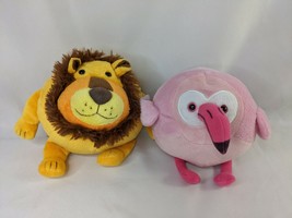 Goofballz Pelican Lion Round Plush 7 Inch Midwest Cannon Falls Stuffed Animal - $10.95