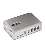 StarTech.com 7-Port USB-C Hub - 5X USB-A/2x USB-C - Self-Powered w/65W P... - $141.49