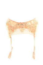 AGENT PROVOCATEUR Femmes Porte-Jarretelles Soiree Beige Taille AP 4 - £205.15 GBP