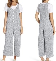 LOU &amp; GREY Tweed Weave Textured Relaxed Fit Sleeveless Wide Leg Jumpsuit (Size S - £31.48 GBP