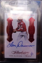 Superbowl IV championship victory Kansas city Cheifs Len Dawson Superbowl IV MVP - £78,456.14 GBP