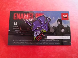 Neon Genesis Evangelion, EVA Unit-01 Design Lapel Pin - £10.38 GBP