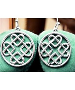 Vintage Bohemian Earrings Vintage Silver Dangle Fashion Jewelry Boho 1&quot; - €7,76 EUR
