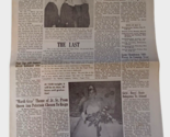 Tiger Trax Alamogordo NM High School Newspaper  May 18 1961 Graduation I... - £21.09 GBP