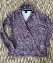 Oakley Shawl Sweater Womens Large Purple Pullover Long Sleeve Casual Poc... - $8.22