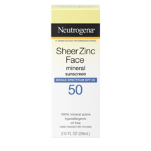Neutrogena Sheer Zinc Dry-Touch Face Sunscreen with SPF 50, 2 fl. oz.. - $29.69