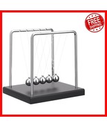 Kinetic Motion Newton&#39;s Cradle - Classroom &amp; Office Decor for Learning Fun - $49.57 CAD