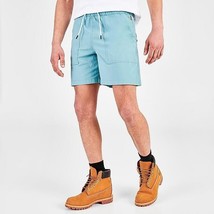 Timberland Men&#39;s Progressive Utility Shorts in Blue/Mineral Blue-Small - £23.93 GBP