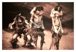 Navajo Yebichai Dancers Native American By Edward S. Curtis 4X6 Photo - £6.35 GBP