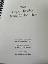 Cape Breton Song Collection Songbook  SEE FULL LIST Plastic Comb  48 Son... - £66.02 GBP