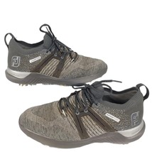 FootJoy Men&#39;s 8M Hyperflex Golf Shoes, Rubber Cleats, Charcoal Grey 51081 Golfer - £34.40 GBP