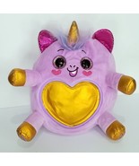 Zuru 10&quot; Unicorn Cat Rainbow Surprise Gold Purple Rainbocorn Plush Stuff... - £15.49 GBP