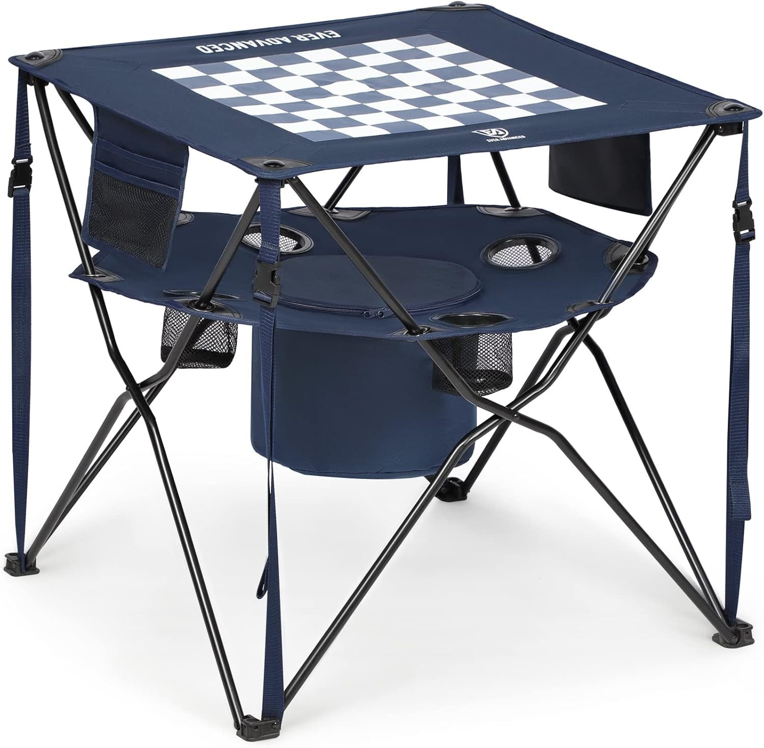 Folding Tailgating Table With Cooler From Ever Advanced,, And ...