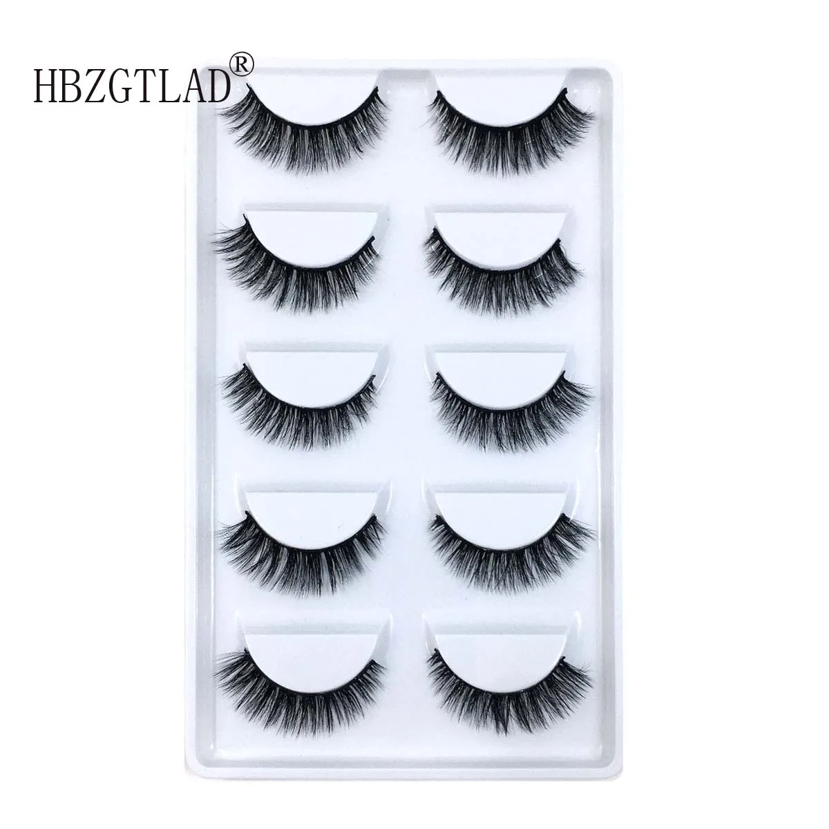 Ck 3d mink lashes false eyelashes handmade wispy fluffy short lashes natural eye makeup thumb200